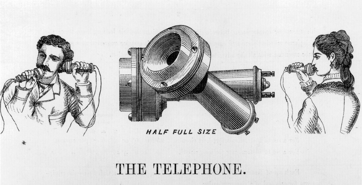 Telefoni, Telefoner Annons för telefon av Unbekannt