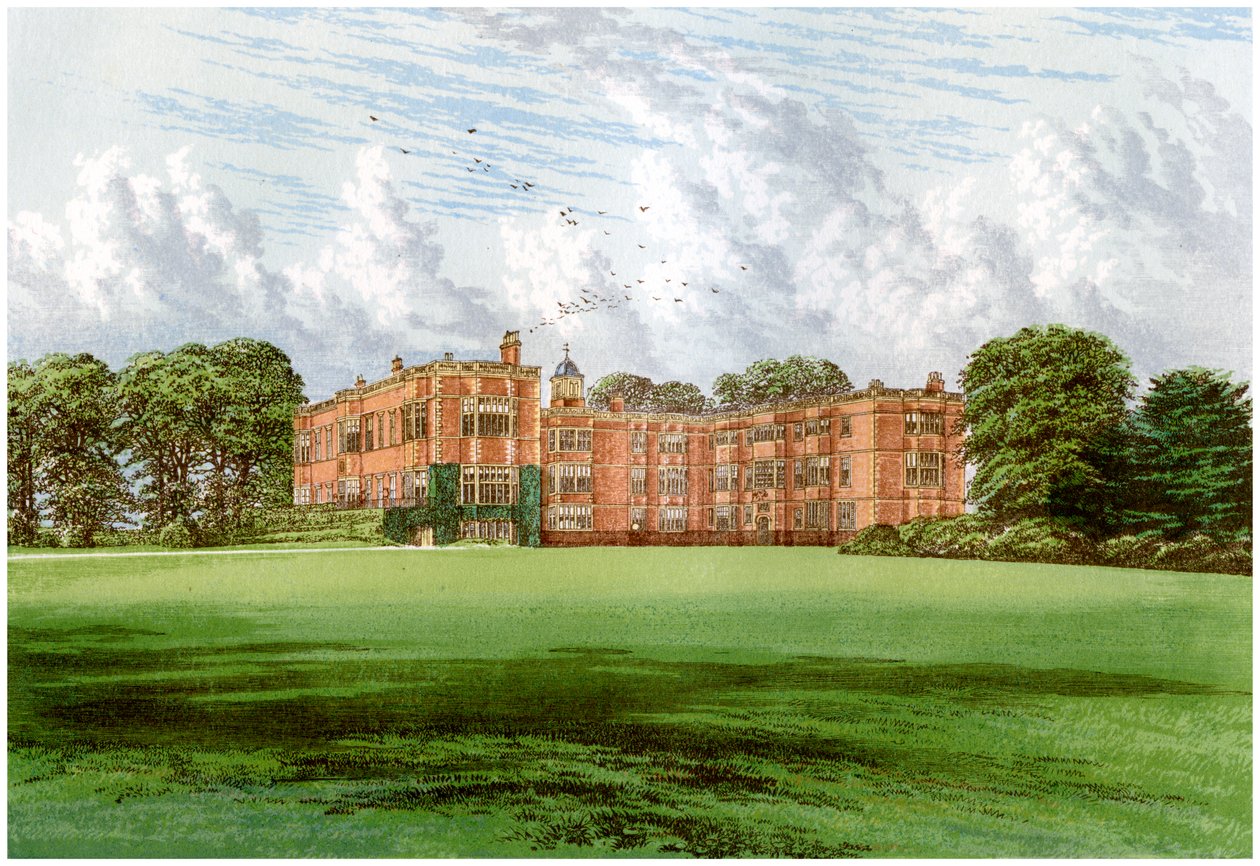 Temple Newsam, hem för familjen Meynell-Ingram, c1880 av Unbekannt