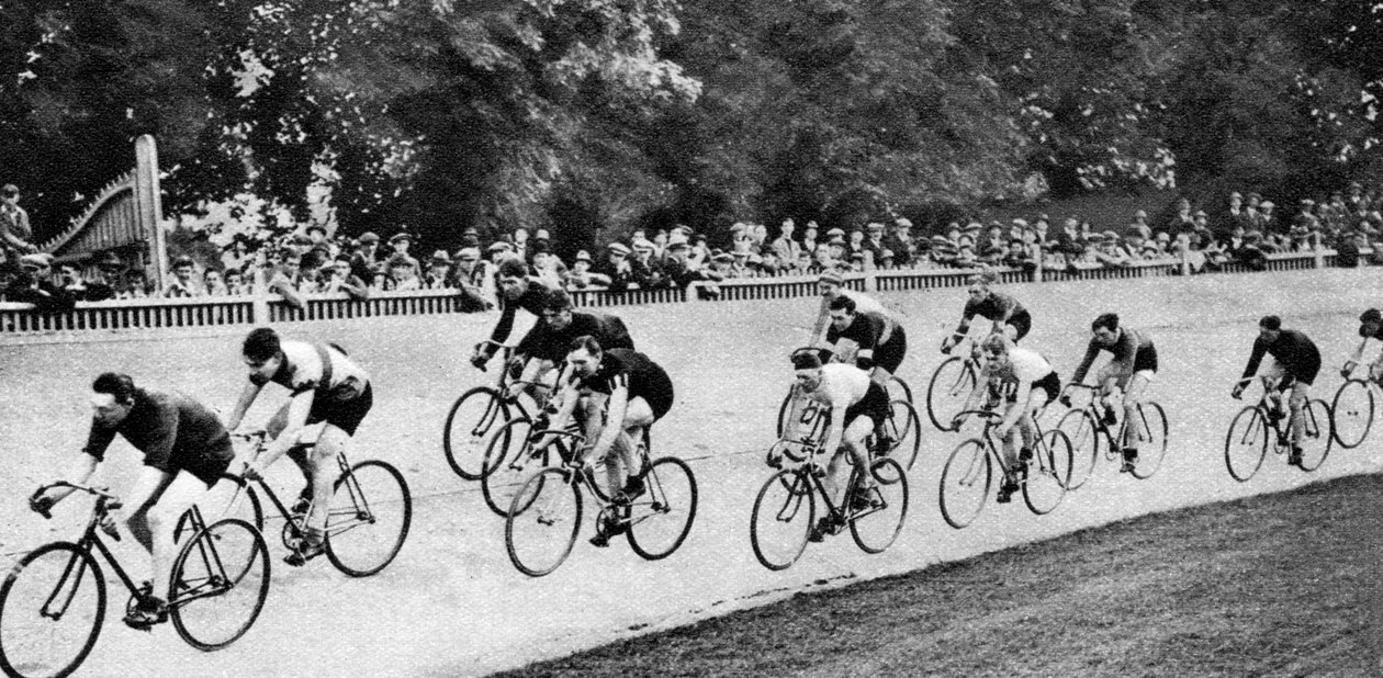 Tio miles amatörcykelmästerskap, Herne Hill cykelbana, London, 1926-1927 av Unbekannt
