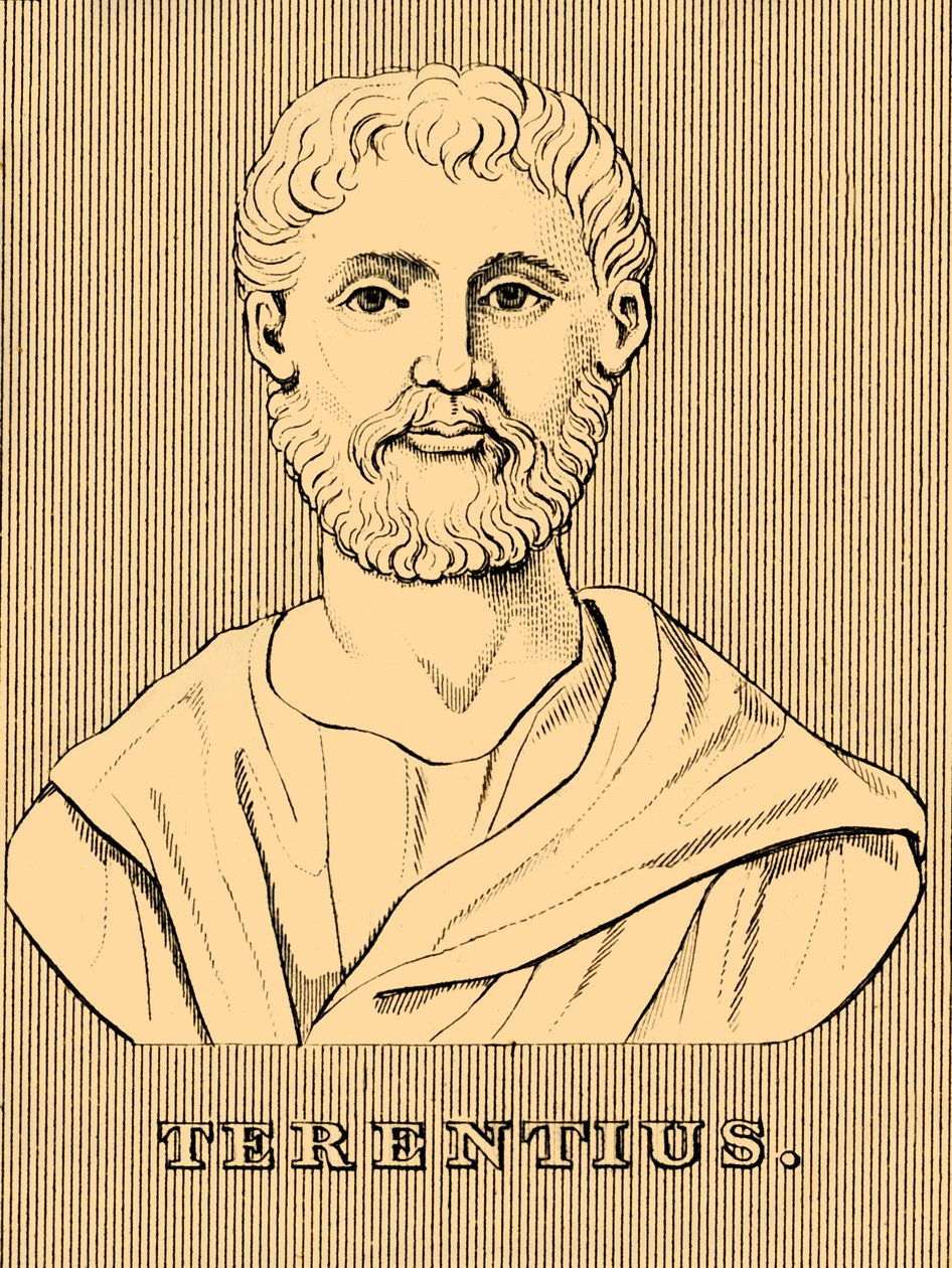 Terentius, c195-c 159 f.Kr., 1830 av Unbekannt