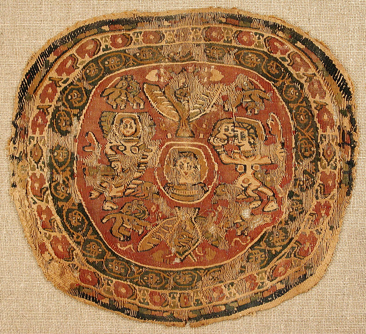 Textilfragment, bysantinskt, 800-900-tal. av Unbekannt