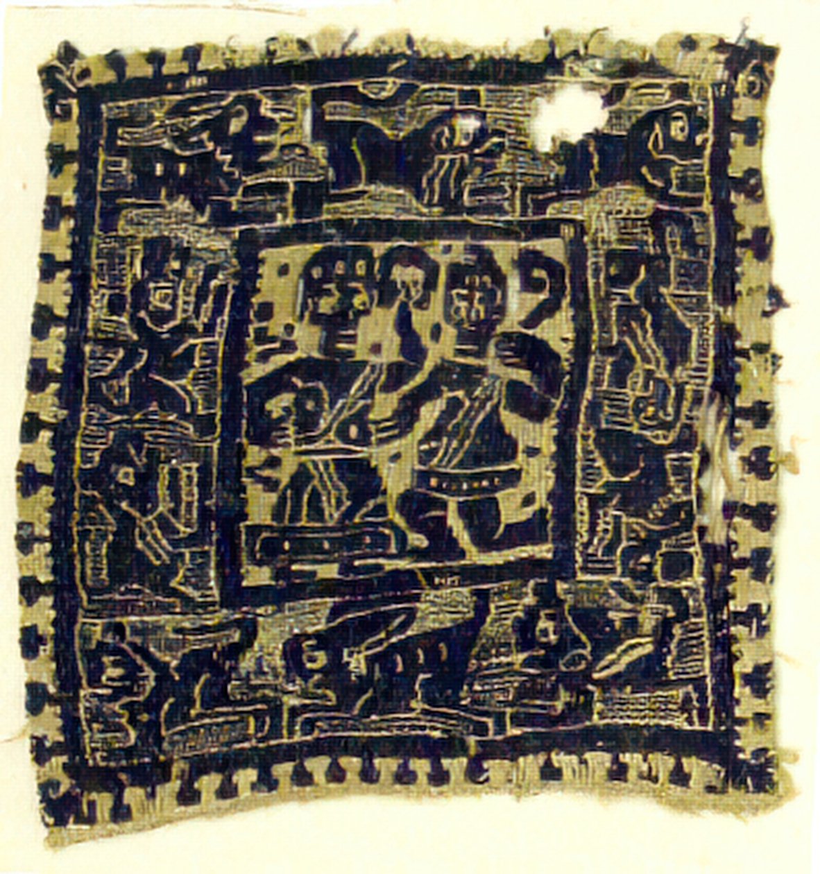 Textilfragment, koptiskt, tidigt 600-tal. av Unbekannt