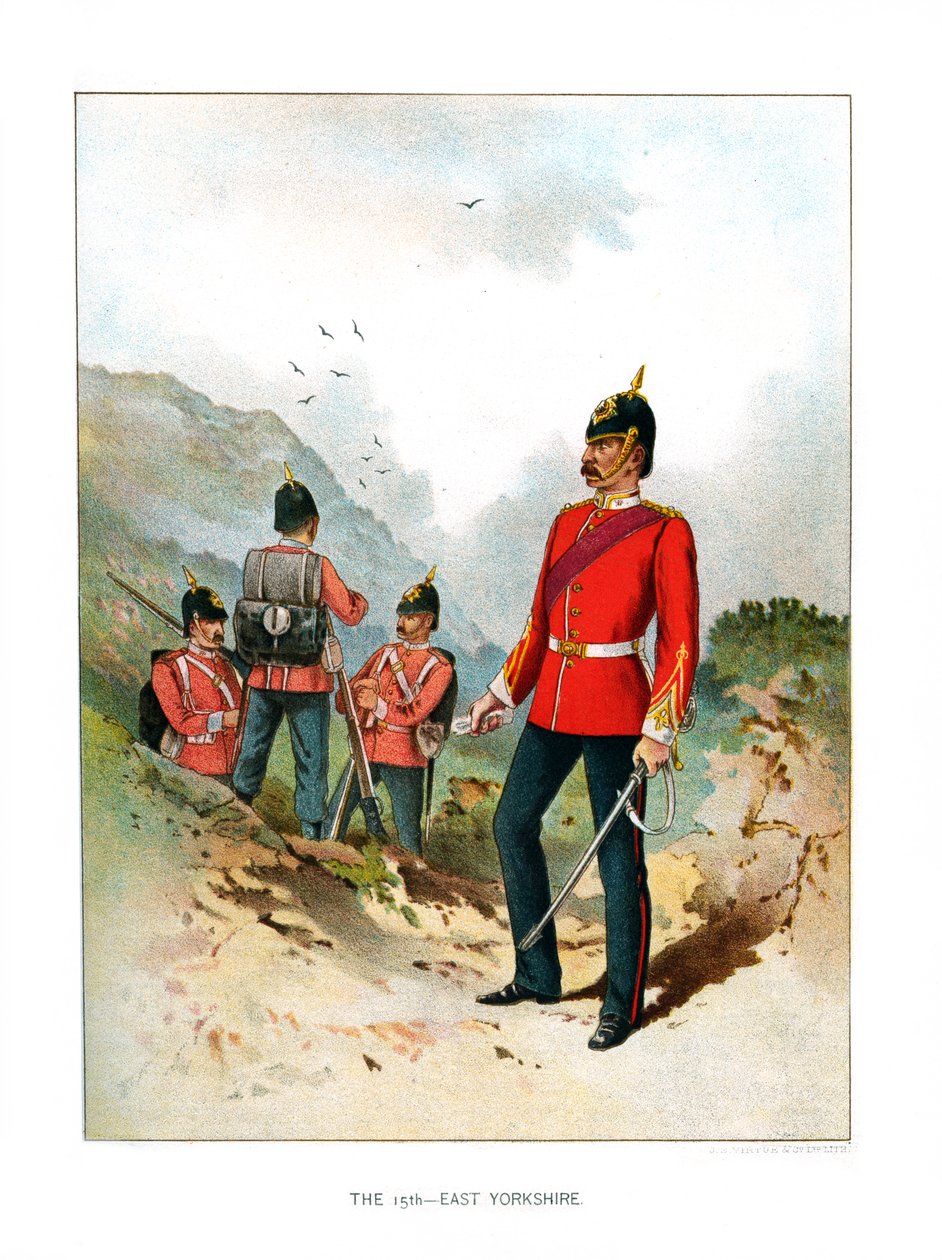 The 15th East Yorkshire, c1890 av Unbekannt