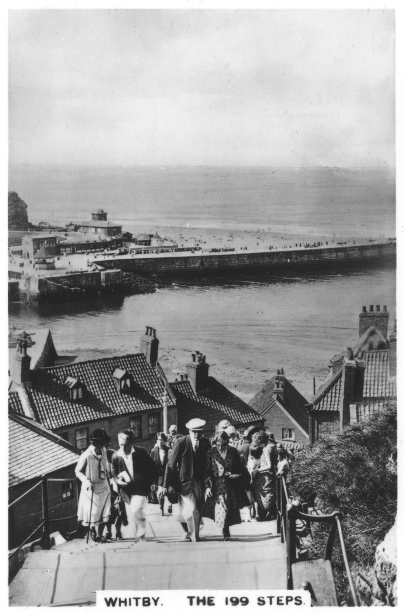 De 199 stegen, Whitby, 1936 av Unbekannt