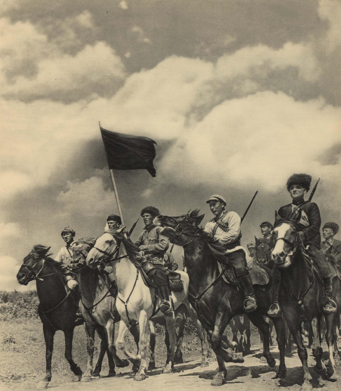 1:a kavalleriarmén, tidigt 1930-tal. av Unbekannt