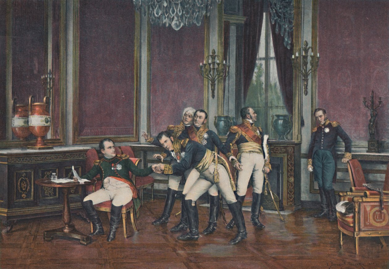 Abdikationen, Fontainebleau, 6 april 1814, 1896 av Unbekannt