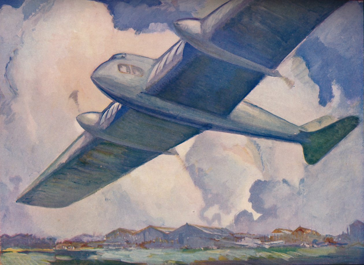 Framtidens flygplan, 1927 av Unbekannt