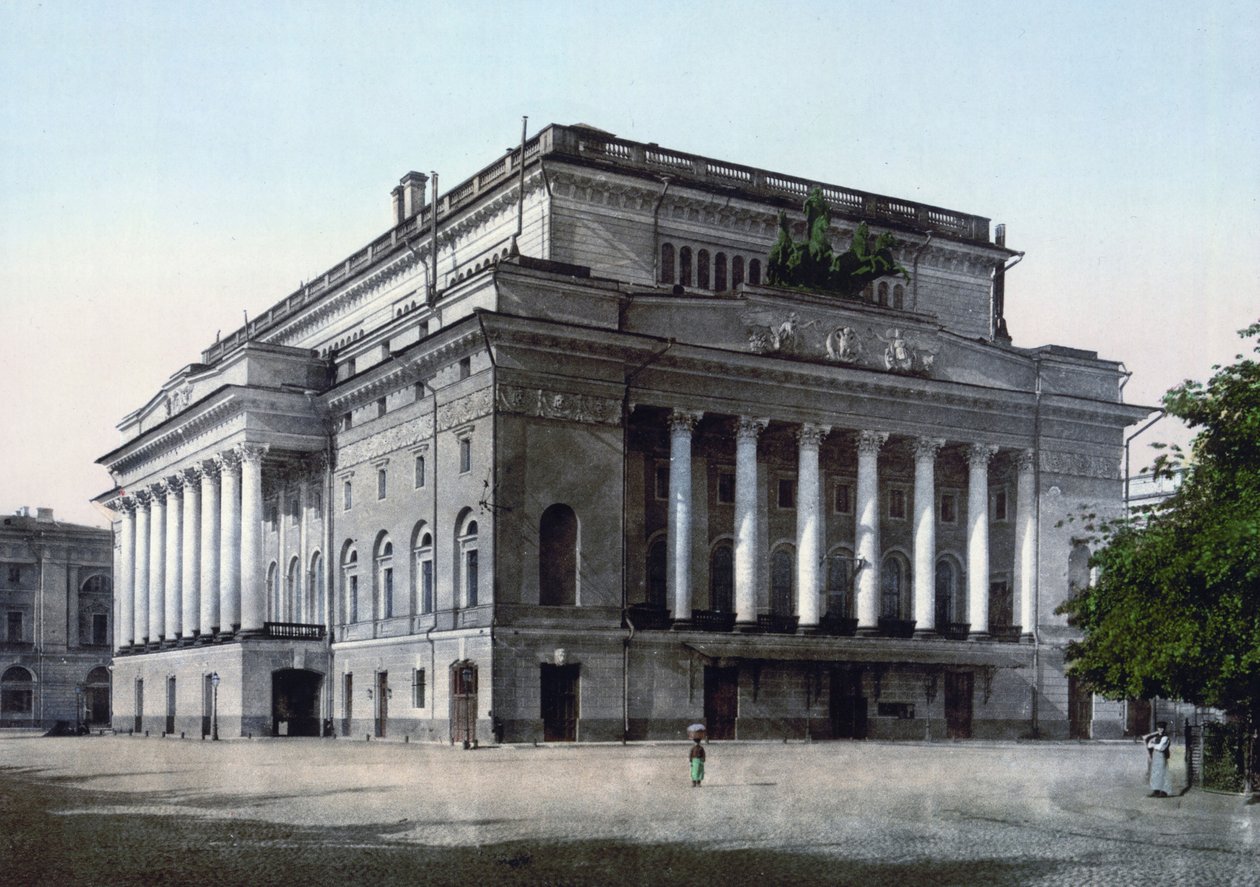 Alexandrinsky-teatern, St Petersburg, Ryssland, c1890-c1905 av Unbekannt