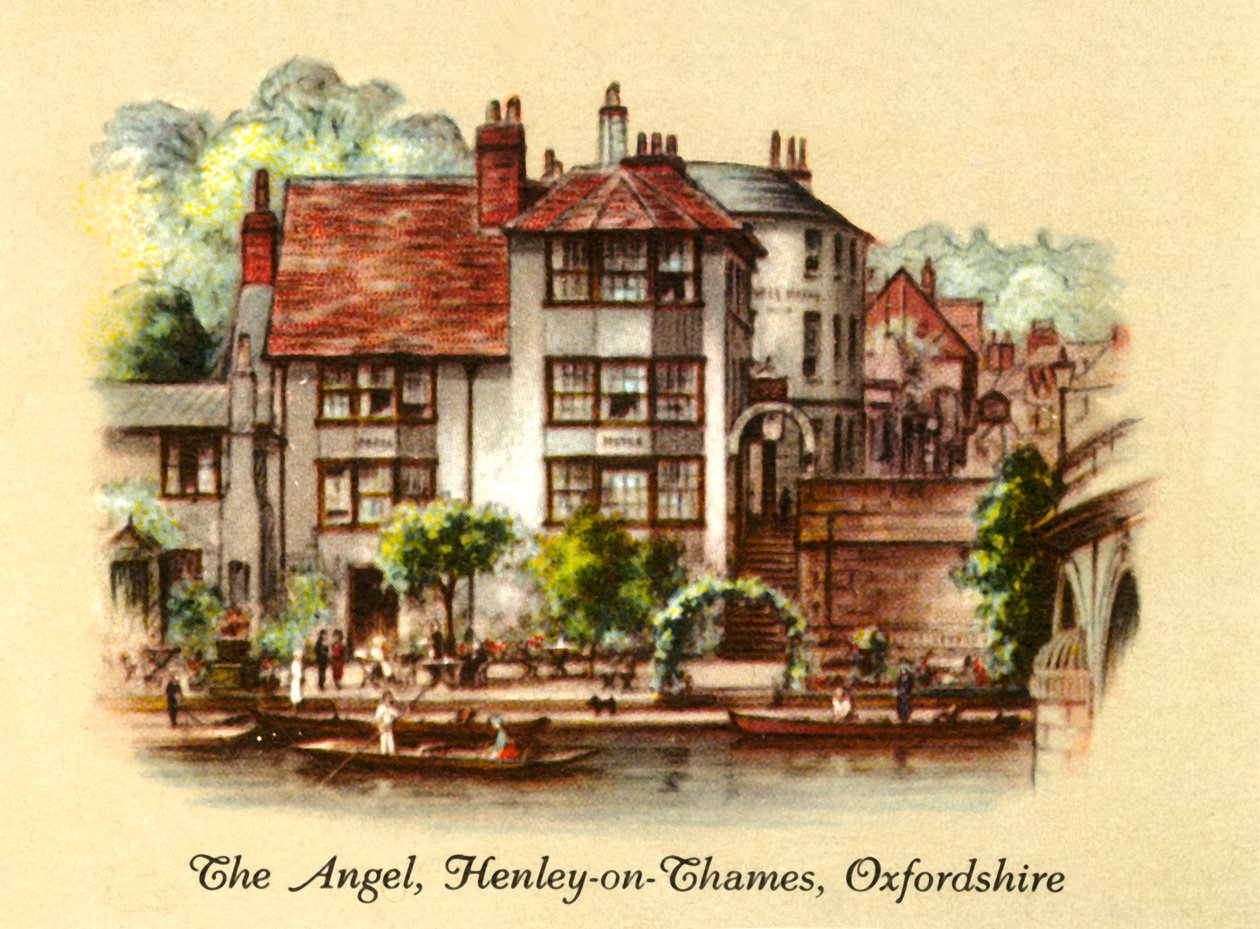 Ängeln, Henley-on-Thames, Oxfordshire, 1936. av Unbekannt
