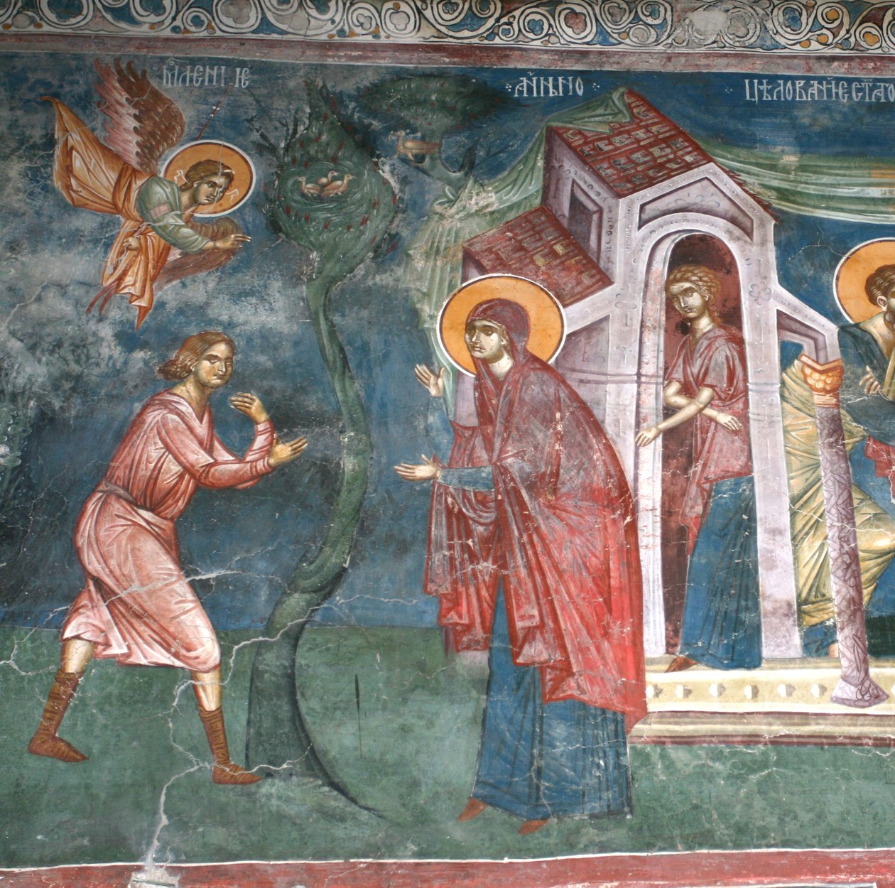 Bebådelsen till Saint Anne, 1300-talet av Unbekannt