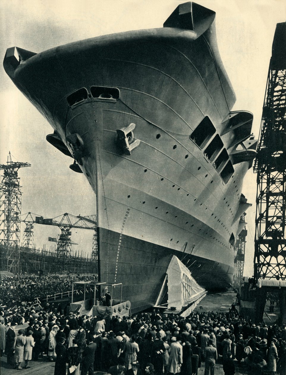 Arken lanseras på Merseyside, 13 april, 1937, 1942. av Unbekannt