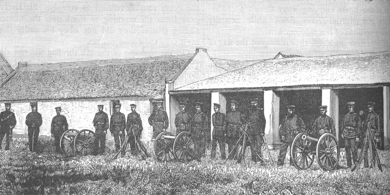 Sydafrikanska republikens artilleri, c1880-talet av Unbekannt