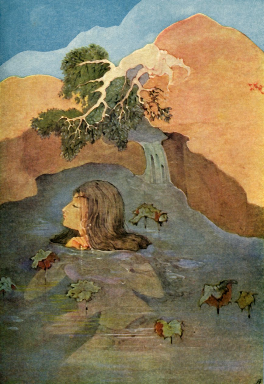 "The Asceticism of Uma", 1920. av Unbekannt