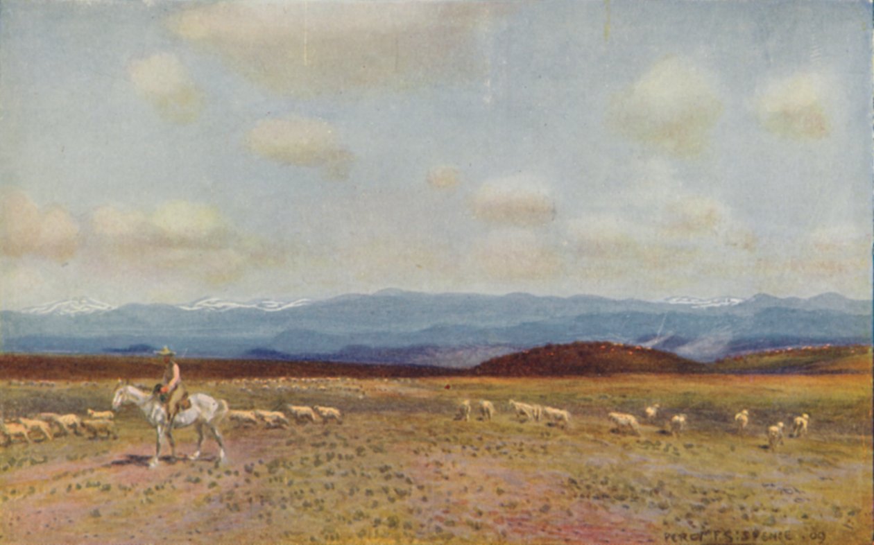 De australiska alperna, 1923. av Unbekannt