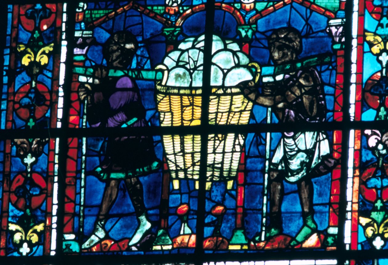 The Bagers, målat glas, Chartres Cathedral, Frankrike, 1194-1260 av Unbekannt