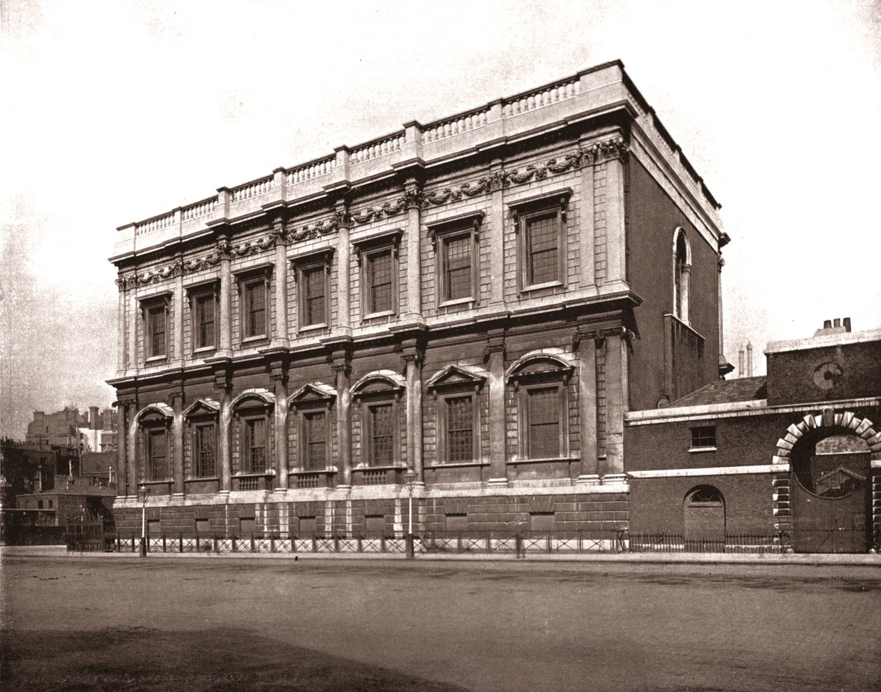 The Banqueting House, Whitehall, London, 1894. av Unbekannt