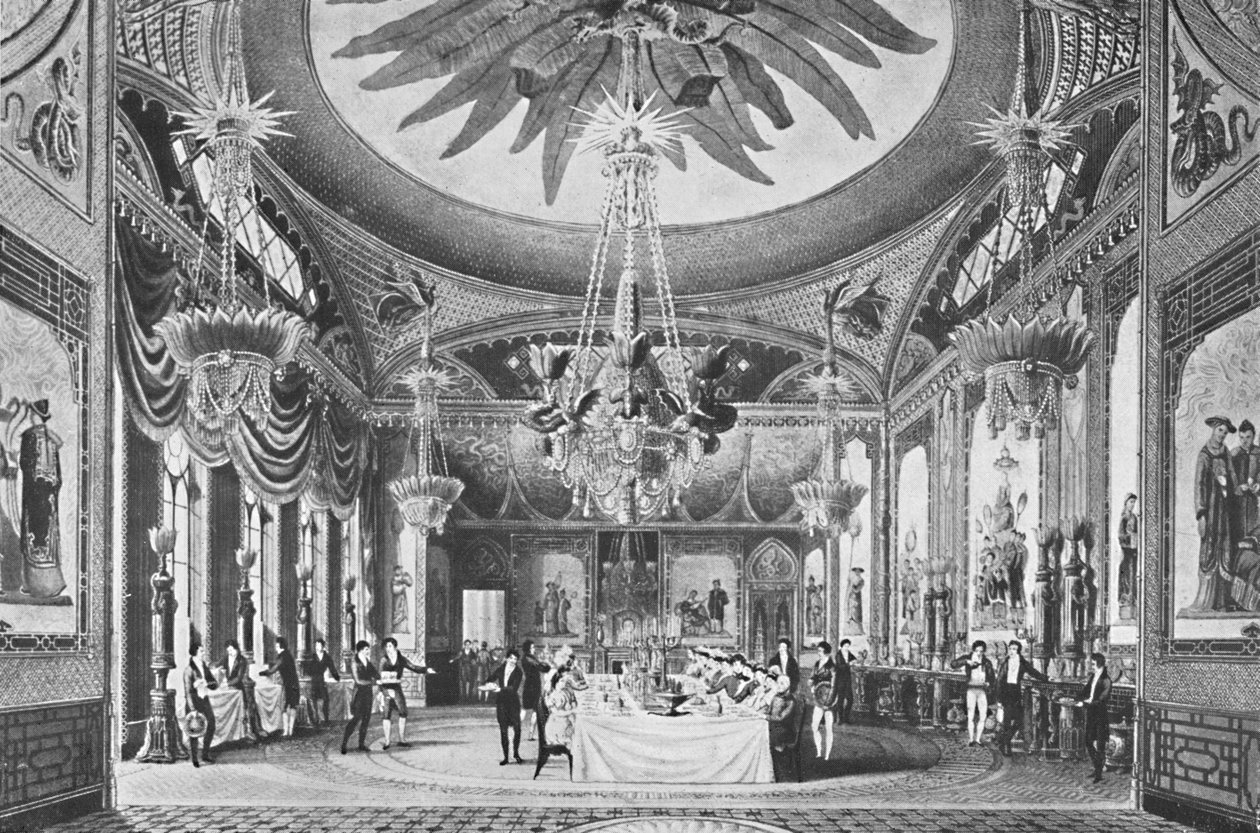 Bankettrummet, c1827, 1939. av Unbekannt