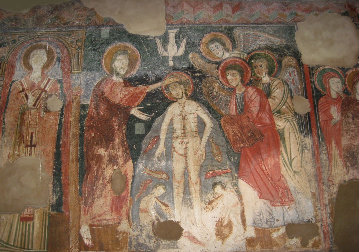 The Baptism of Christ, ca 950. av Unbekannt