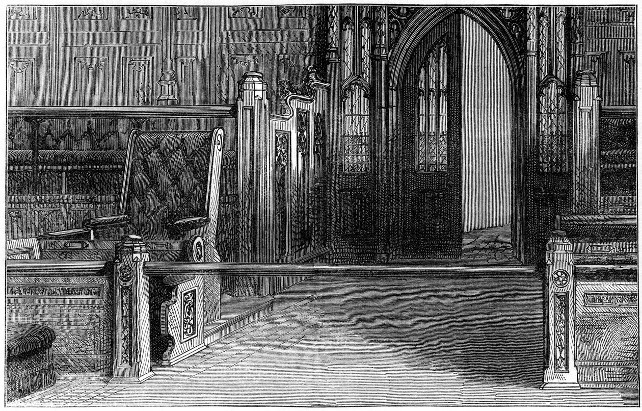 The Bar of the House of Commons, Westminster, London, 1800-talet av Unbekannt