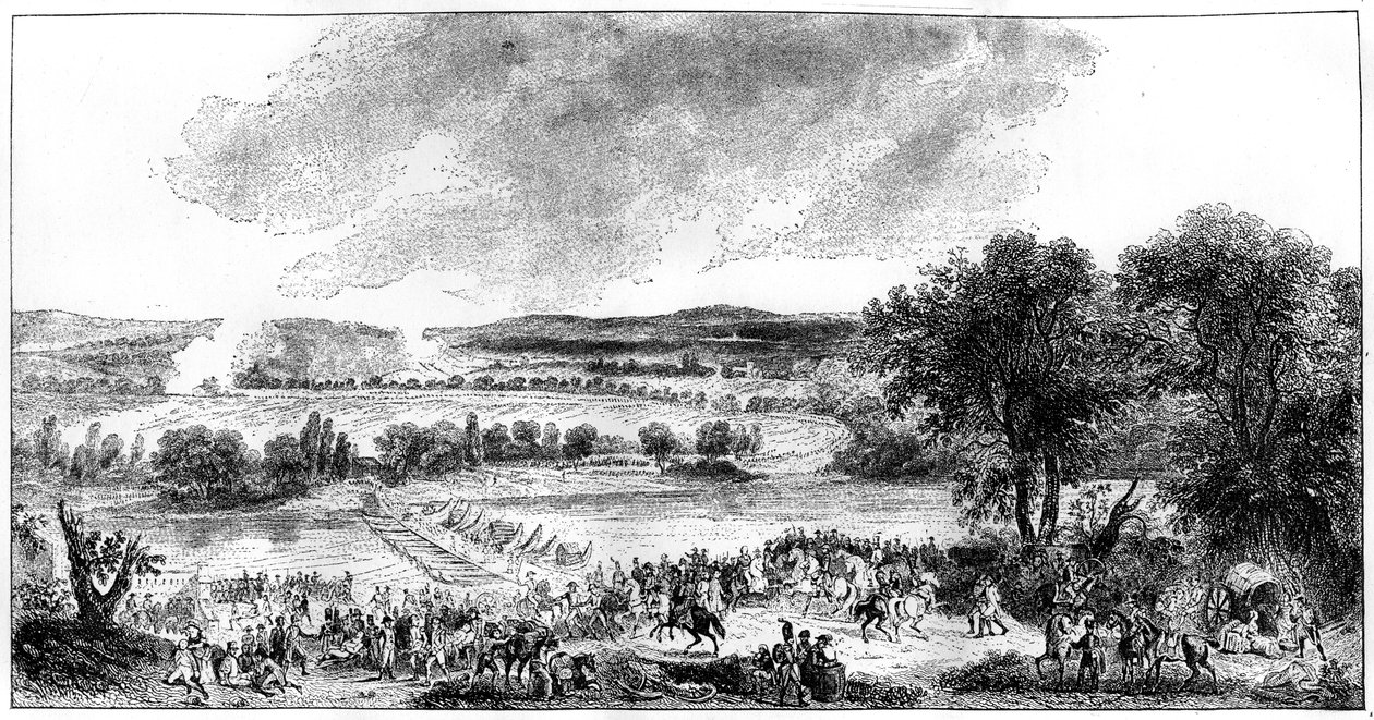 Slaget vid Arcole, Italien, 15-17 november 1796 1882-1884 av Unbekannt