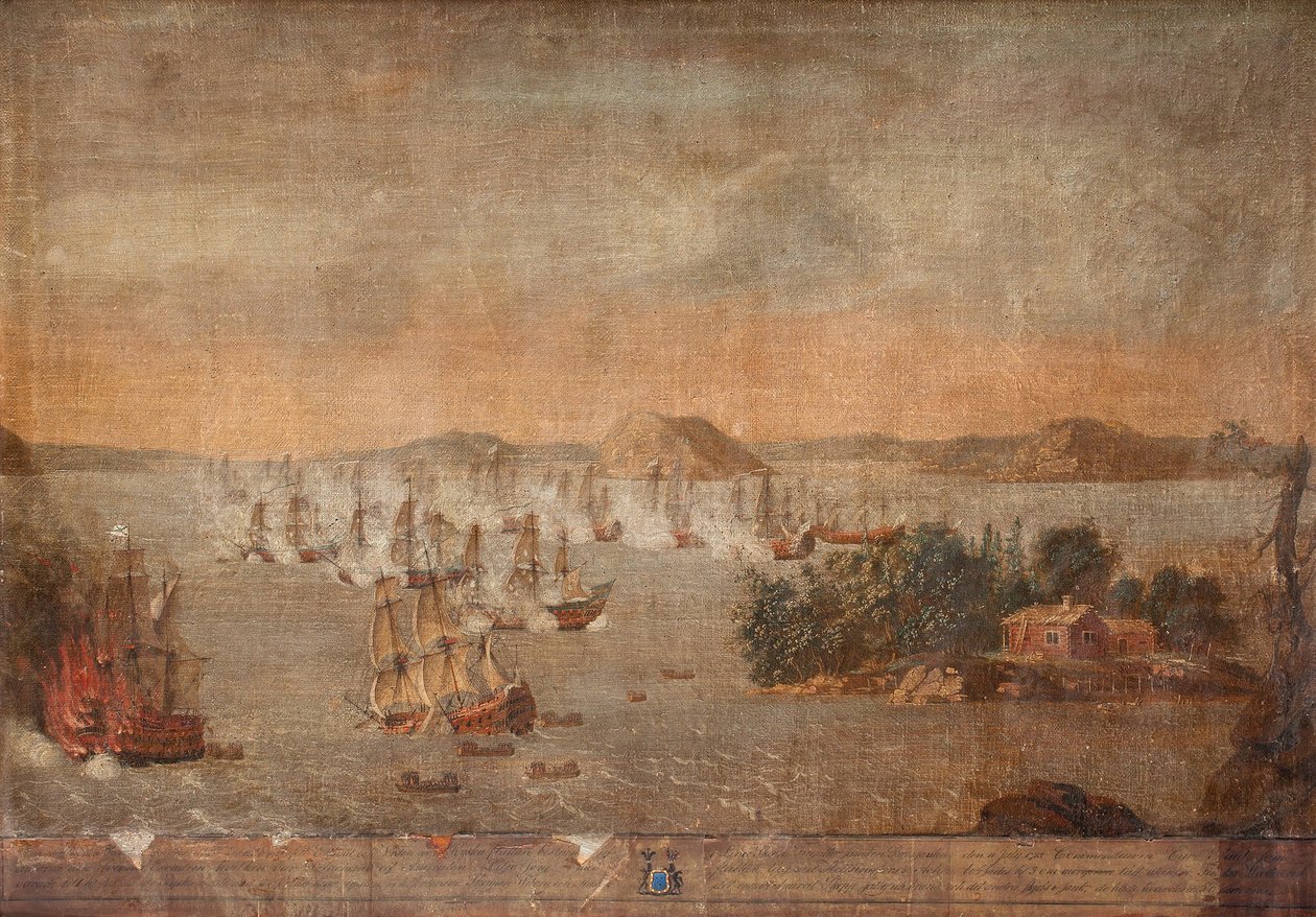 Slaget vid Hoglande den 22 juli 1713, 1713 av Unbekannt