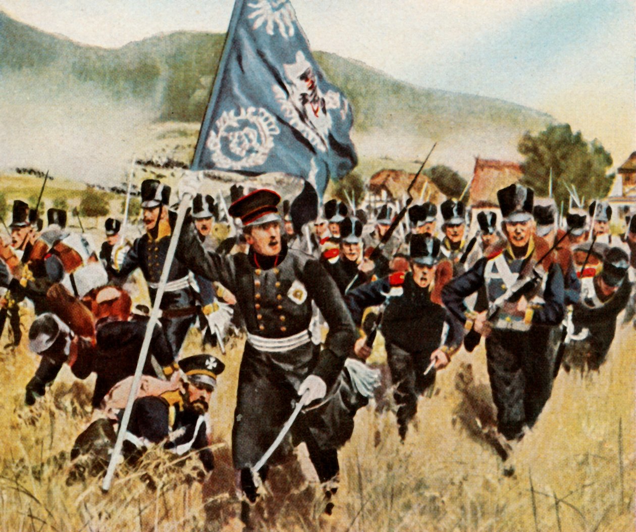Slaget vid Kulm och Nollendorf, 29 och 30 augusti 1813, 1936. av Unbekannt
