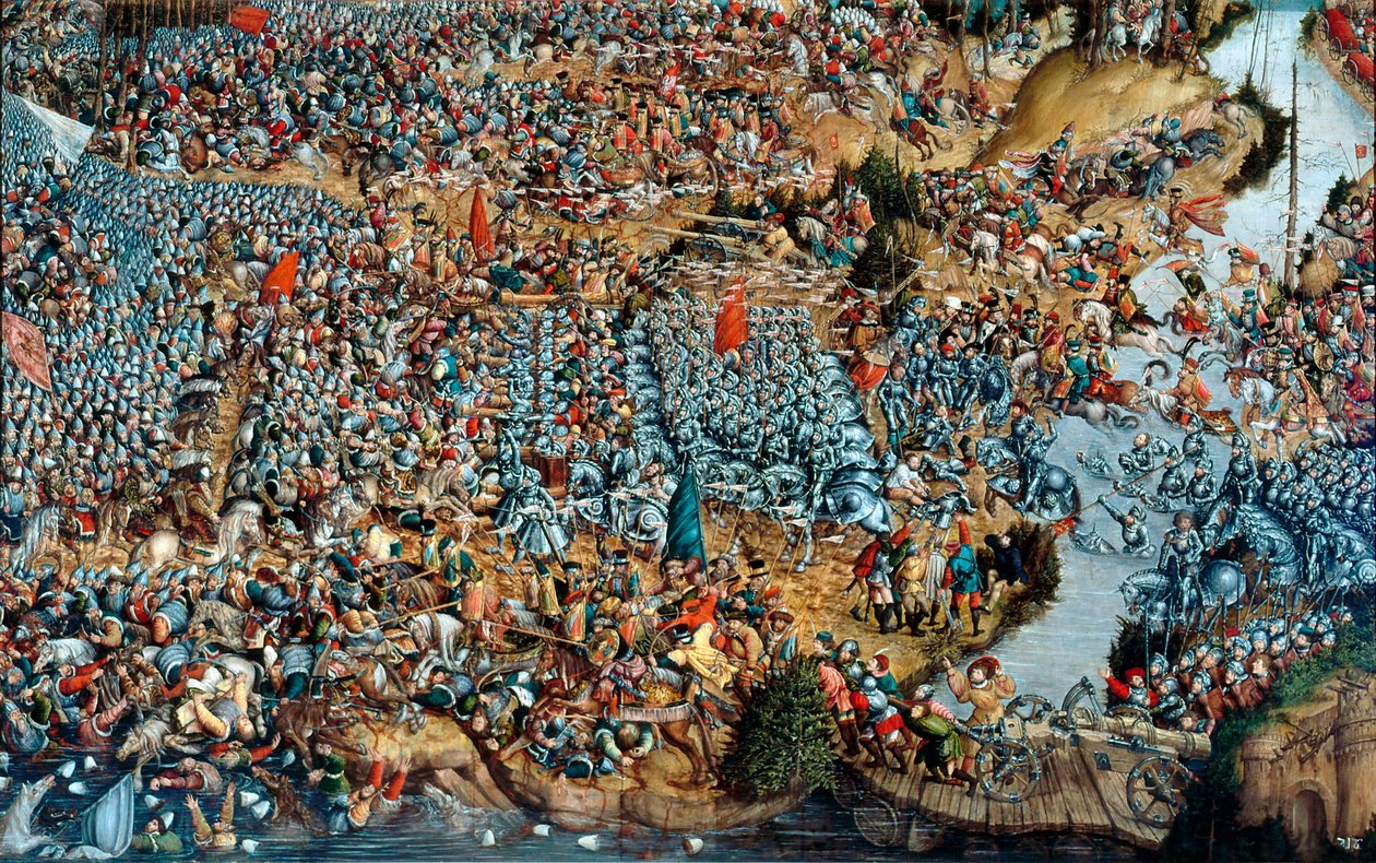 Slaget vid Orsha, 1514 mellan 1524 och 1530 av Unbekannt