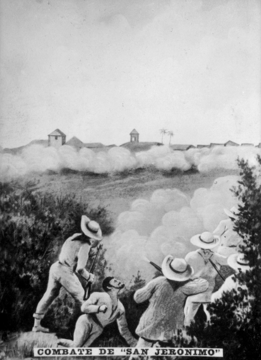 Slaget vid San Geronimo, 1895, 1920-talet av Unbekannt