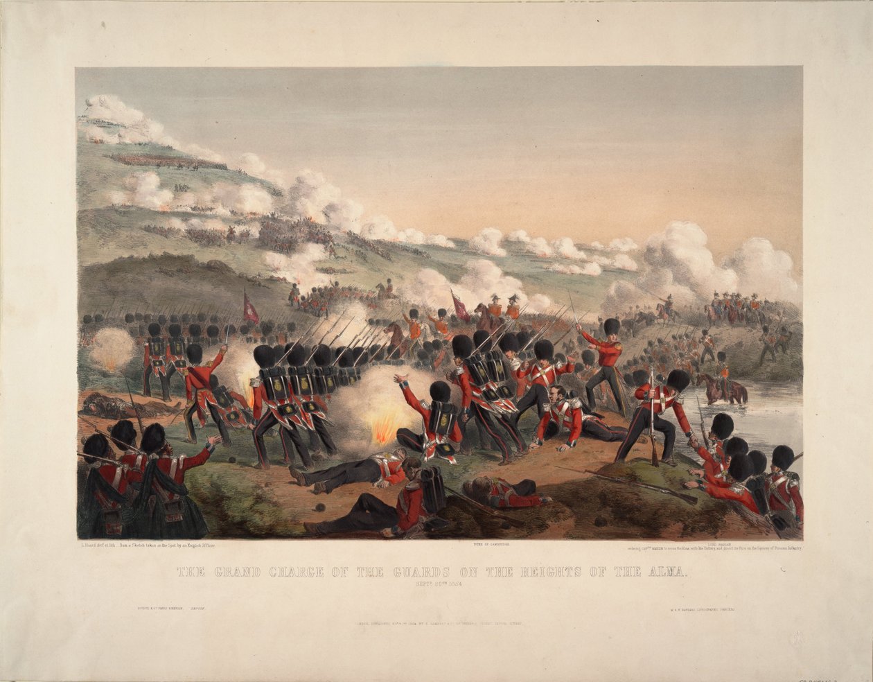 Slaget vid Alma den 20 september 1854, 1854 av Unbekannt