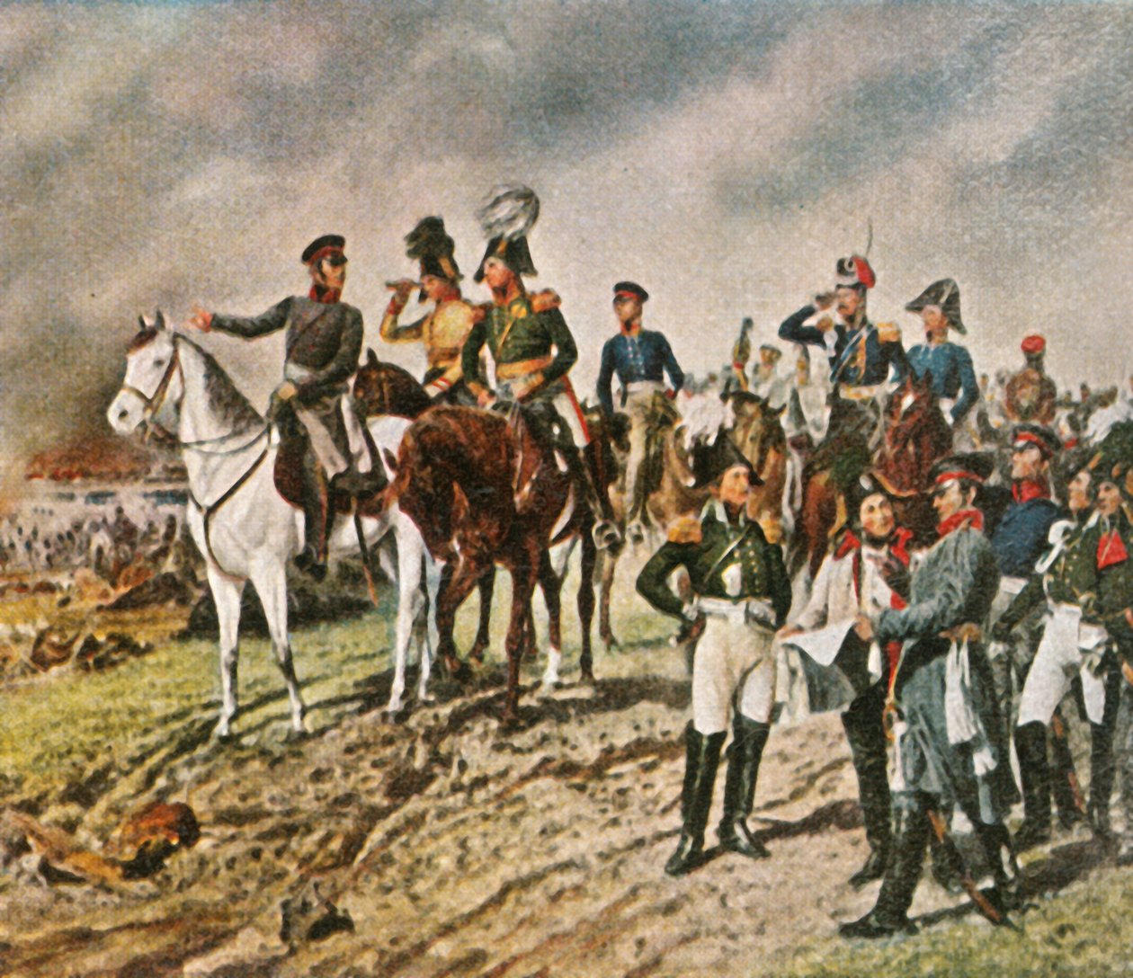 The Battle of the Nations, Leipzig, 16-19 oktober 1813, 1936. av Unbekannt