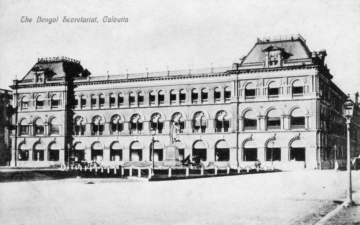 Bengaliska sekretariatet, Calcutta, Indien, tidigt 1900-tal av Unbekannt