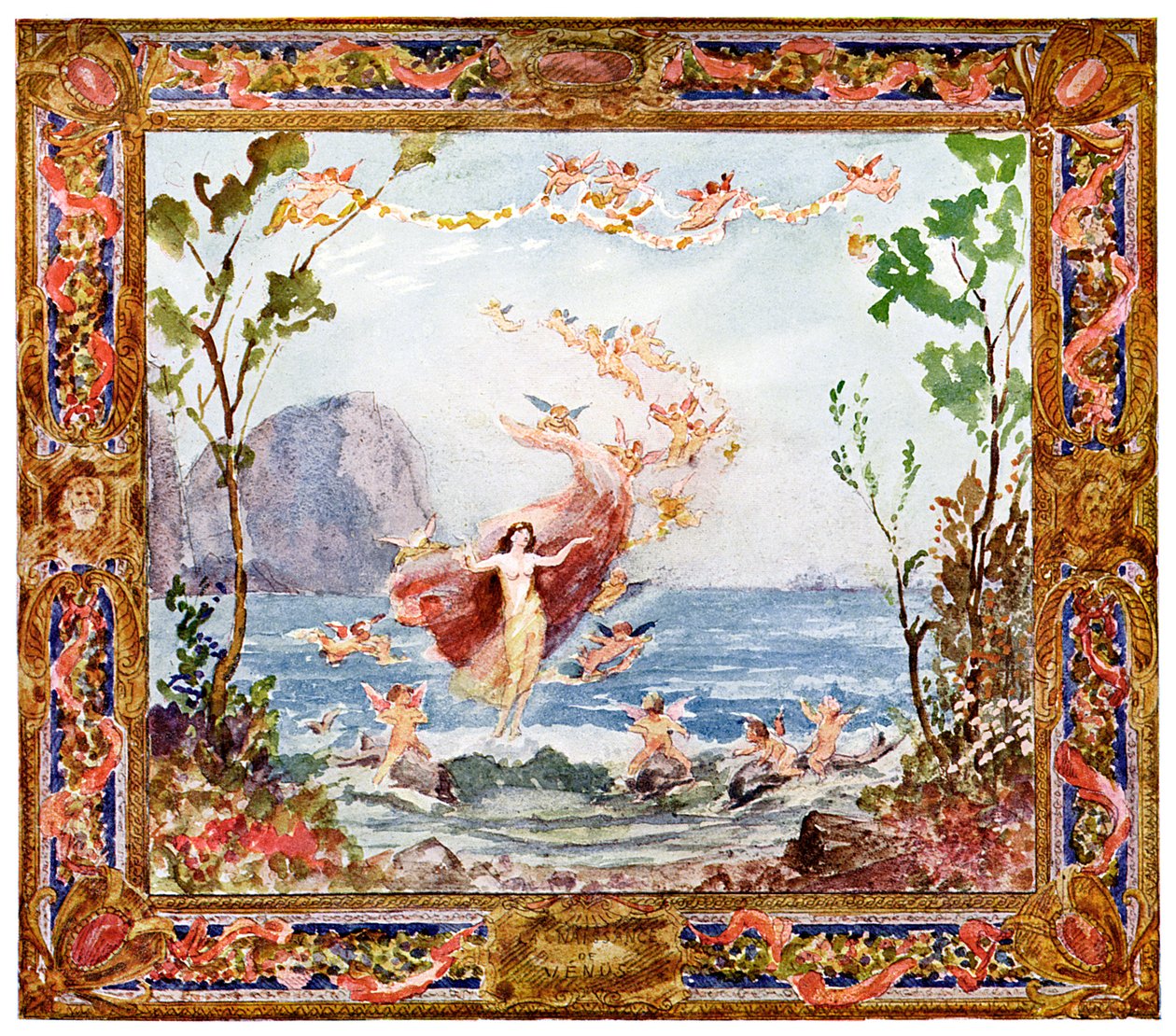 Venus födelse, 1900 av Unbekannt