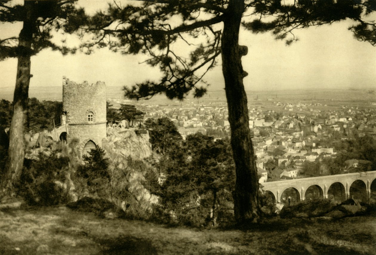 Svarta tornet, Mödling, Niederösterreich, c1935. av Unbekannt