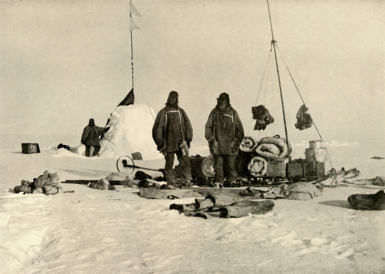 The Bluff Depot, februari 1909 av Unbekannt