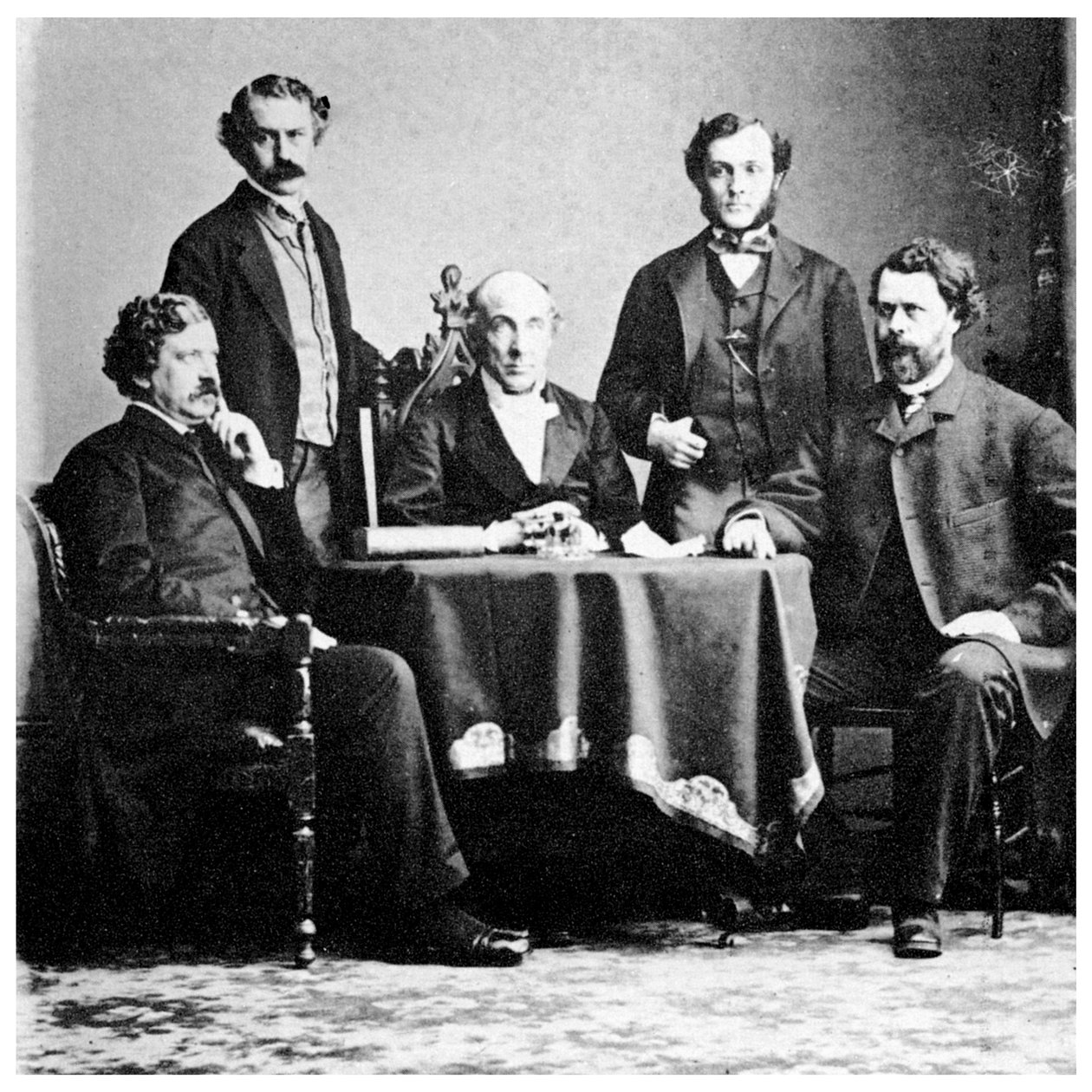Styrelsen för New York Police Commissioners, c1860 1955 av Unbekannt