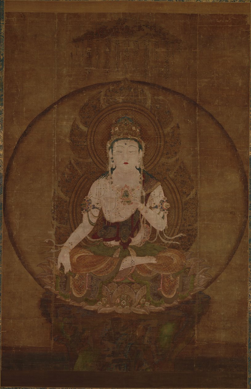 Kroppsinspektionen tva Akaga rb är en lantlig Bodhisattva, 12:e linje ry av Unbekannt