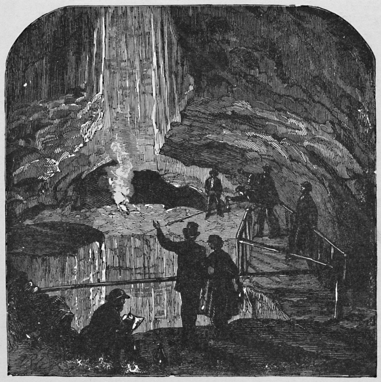 Den bottenlösa gropen, 1883 av Unbekannt