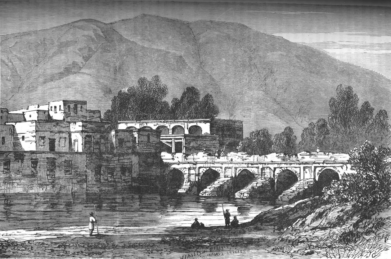 Bron, Cabul, c1880 av Unbekannt