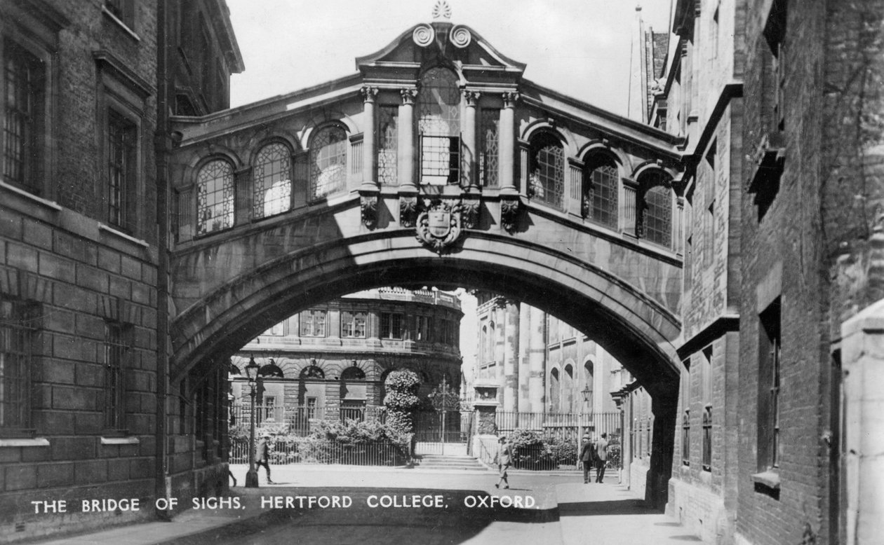 Suckarnas bro, Hertford College, Oxford University, Oxford, tidigt 1900-tal av Unbekannt