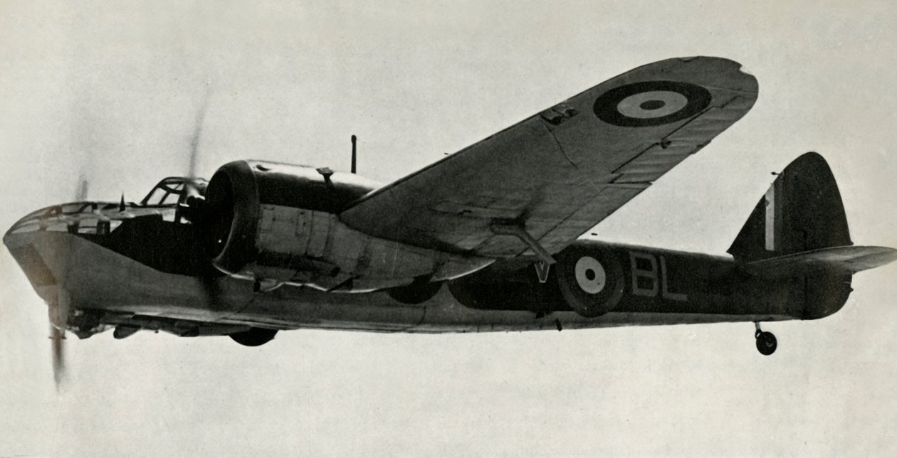 Bristol Blenheim, 1941. av Unbekannt