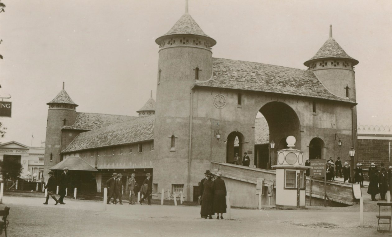 The British Empire Exhibition, gamla London Bridge, 1924 av Unbekannt