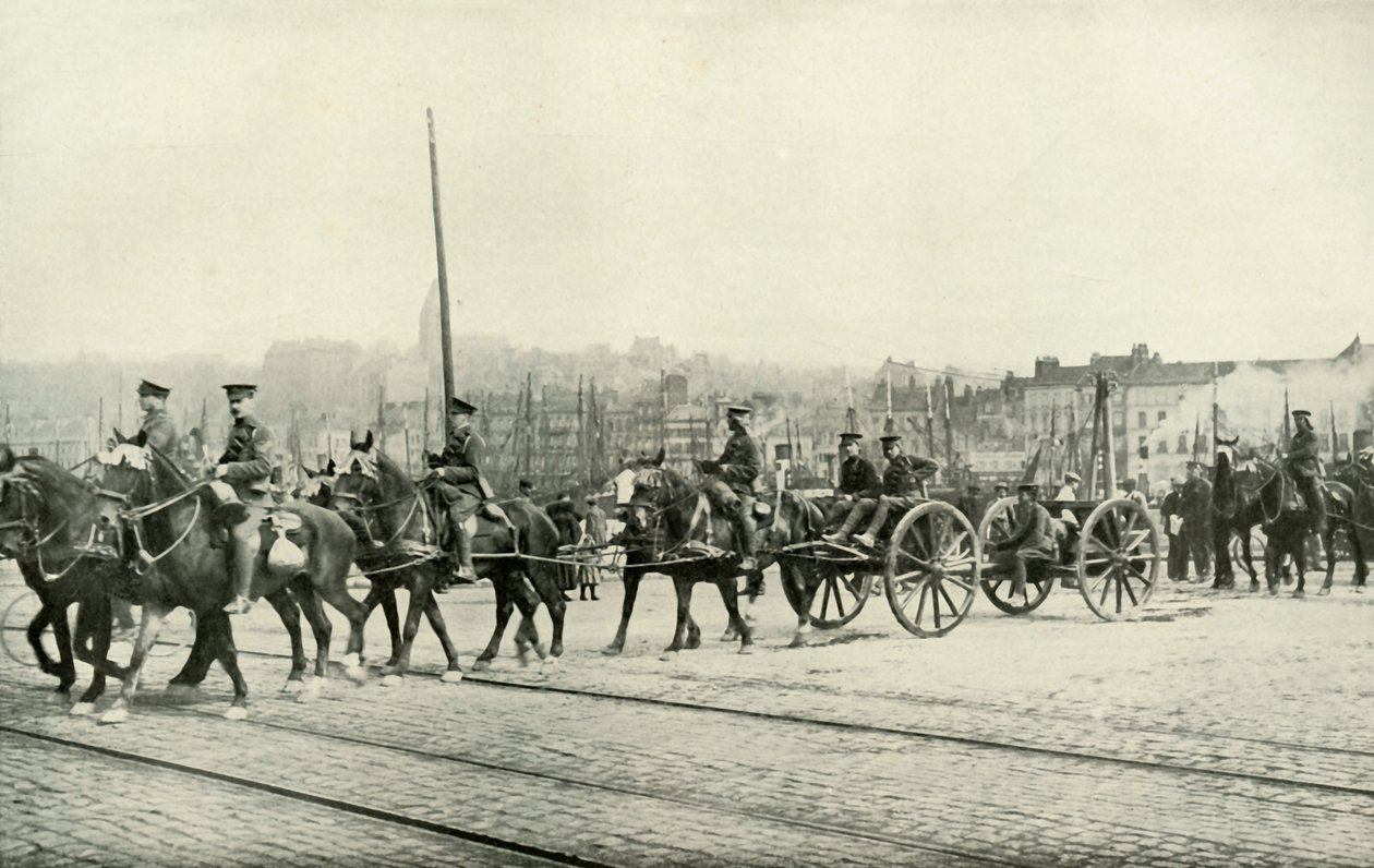 Den brittiska expeditionsstyrkan i Boulogne, 1919. av Unbekannt