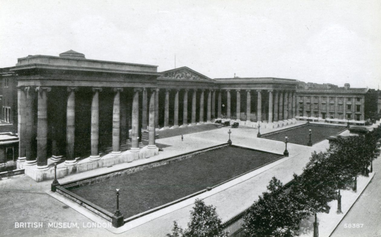 British Museum, Great Russell Street, London, 1900-talet av Unbekannt