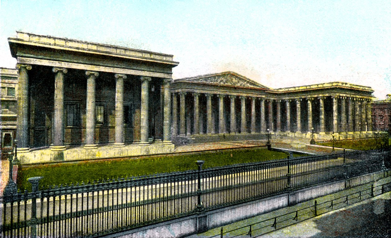 British Museum, London, 1900-talet. av Unbekannt