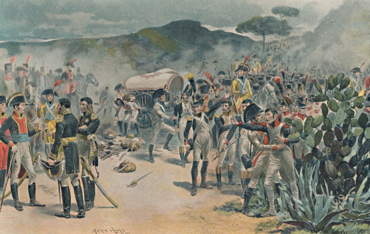 Kapitulationen av Baylen, 1808, 1896. av Unbekannt