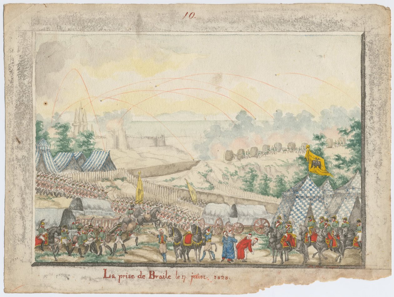 Infångandet av Brailov-fästningen den 7 juni 1828, 1829 av Unbekannt