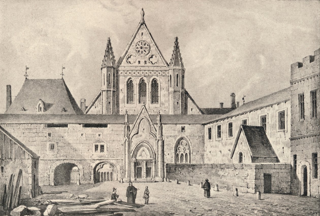 Karmelitklostret på Rue dEnfer, Paris, 1915 av Unbekannt
