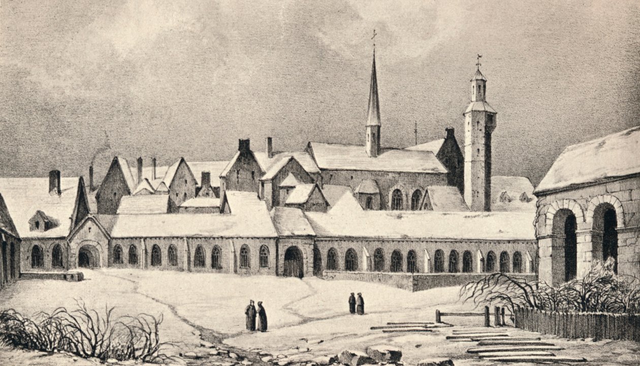 Carthusian Abbey of Paris, 1915 av Unbekannt