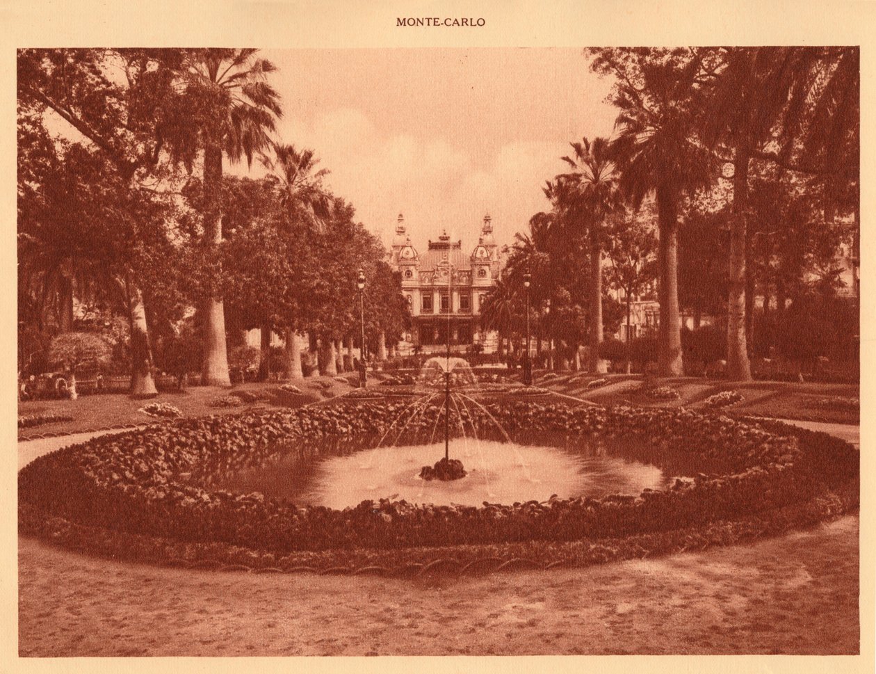 Kasinot, Monte Carlo, 1930. av Unbekannt