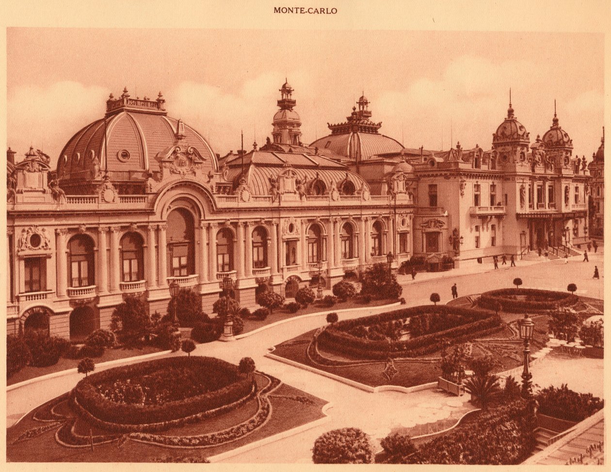 Kasinot, Monte Carlo, 1930. av Unbekannt